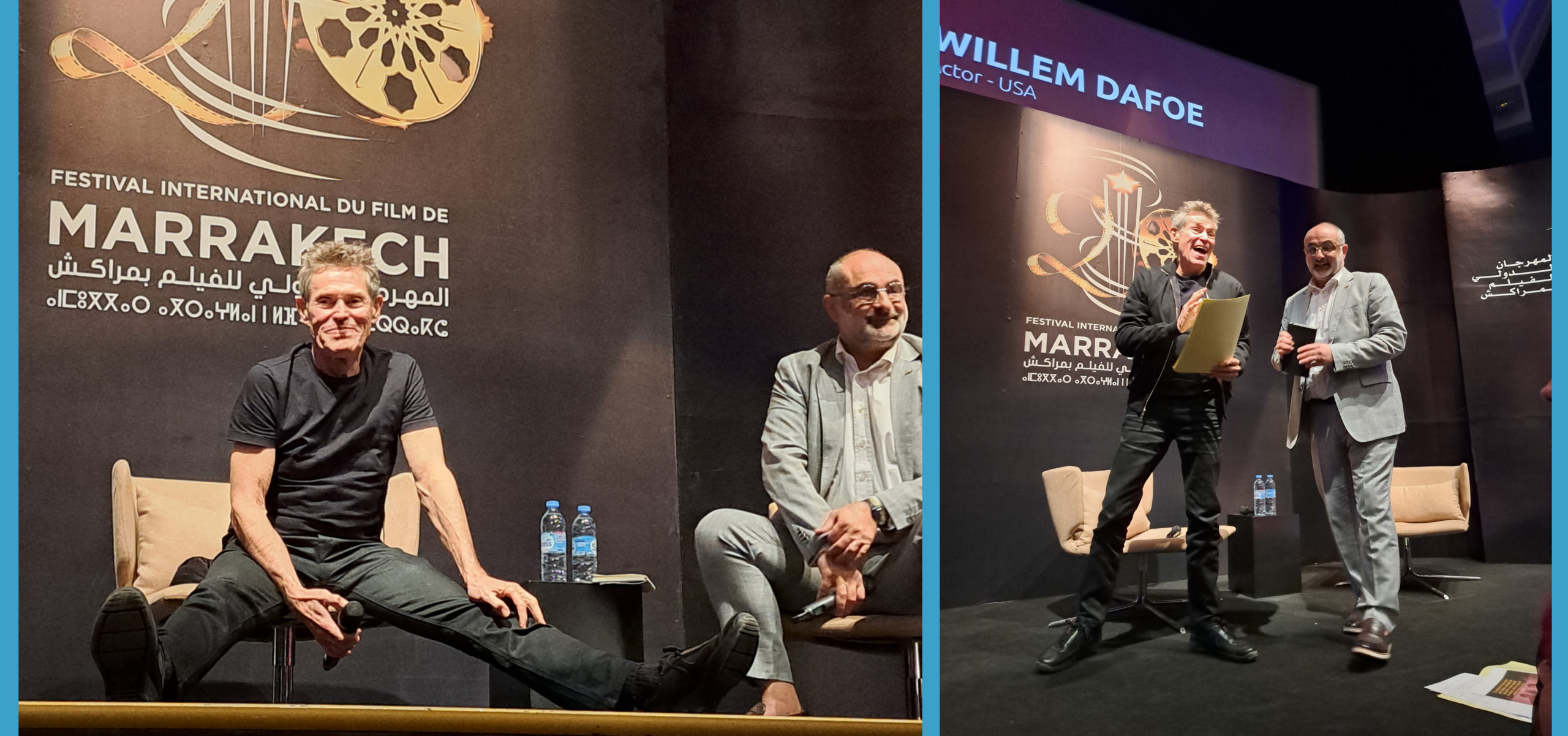 Willem Dafoe in conversation at 20th Marrakech Film Festival, November 26, 2023